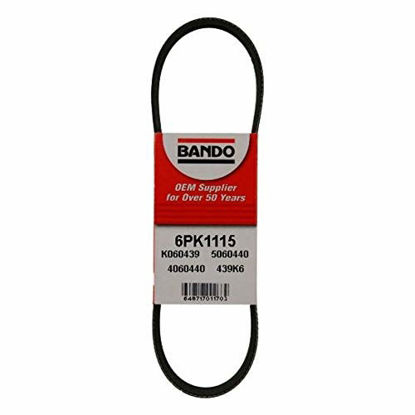 Picture of Bando USA 6PK1115 OEM Quality Serpentine Belt
