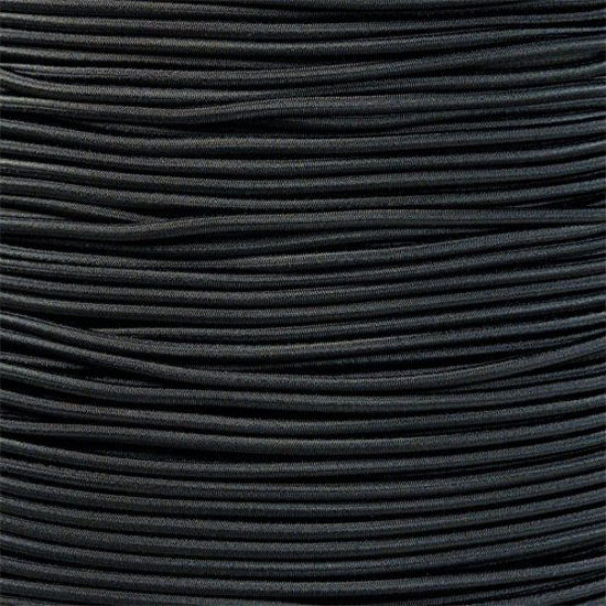 Picture of PARACORD PLANET Bungee Nylon Shock Cord 2.5mm 1/32", 1/16", 3/16", 5/16", 1/8, 3/8", 5/8", 1/4", 1/2 inch Crafting Stretch String 10 25 50 & 100 Foot Lengths Made in USA