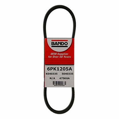 Picture of Bando USA 6PK1205A OEM Quality Serpentine Belt