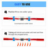 Picture of Nilight - 50025R 50pcs Solder Seal Wire Connector, Solder Seal Heat Shrink Butt Connectors,Electrical Waterproof Insulated Marine Automotive Copper(23Red 12Blue 10White 5Yellow),2 Years Warranty