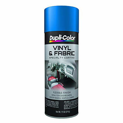 Picture of Dupli-Color (HVP102-6 PK Blue Vinyl and Fabric Coating - 11 oz. Aerosol, (Case of 6)