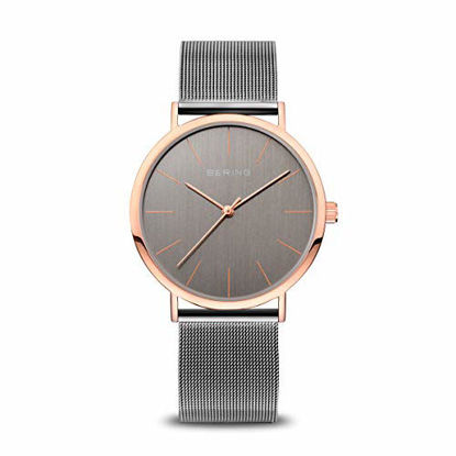 Picture of BERING Time | Women's Slim Watch 13436-369 | 36MM Case | Classic Collection | Stainless Steel Strap | Scratch-Resistant Sapphire Crystal | Minimalistic - Designed in Denmark
