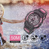 Picture of Girls Digital Watches Ages Age 5-15, Pink Digital Sports Waterproof Watches for Kids Birthday Presents Gifts for Girls Boys 5-12 Year Old Children Young Teen Electronic Watches with Alarm Stopwatch