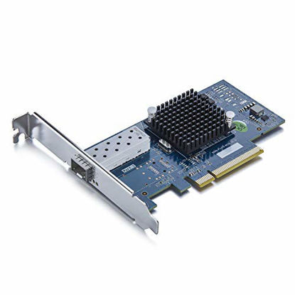 Picture of 10Gb PCI-E NIC Network Card, Single SFP+ Port, PCI Express Ethernet LAN Adapter Support Windows Server/Linux/VMware, Compare to Intel X520-DA1