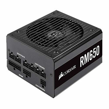 Picture of Corsair RM Series, RM650, 650 Watt, 80+ Gold Certified, Fully Modular Power Supply, Microsoft Modern Standby (CP-9020194-NA)