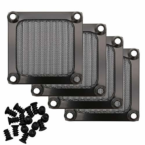 GetUSCart- 60mm Computer Case Fan Filter Grills with Screws, Aluminum ...