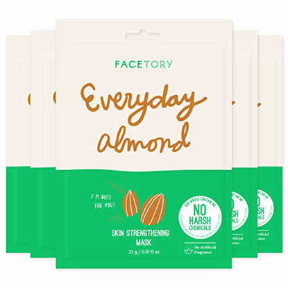 Picture of Everyday Almond Skin Strengthening Mask With No Harsh Chemicals - Strengthening and Anti-Aging (Pack of 5)