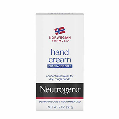 Picture of Neutrogena Norwegian Formula Moisturizing Hand Cream Formulated with Glycerin for Dry, Rough Hands, Fragrance-Free Intensive Hand Lotion, 2 oz