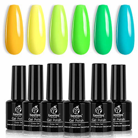Lime Light- Neon POP Thermal Color Changing Yellow Green Nail Polish  Custom-Blended Indie Glitter Nail Polish / Lacquer