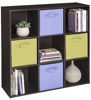Picture of ClosetMaid 4187 Cubeicals Organizer, 9-Cube, Chocolate