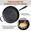 Picture of Copper Chef Titan Pan, Try Ply Stainless Steel Non-Stick Frying Pans, 5-Piece Cookware Set with Recipe Book (9.5 Inch with 8 Inch Pan)