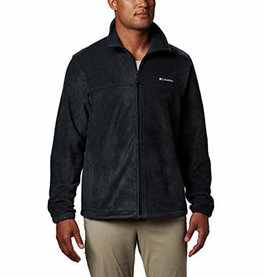 Picture of Columbia Men's Big and Tall Steens Mountain 2.0 Full Zip Fleece Jacket, Black, 2X