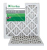 Picture of FilterBuy 14x14x1 MERV 8 Pleated AC Furnace Air Filter, (Pack of 2 Filters), 14x14x1 - Silver