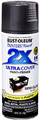 Picture of Rust-Oleum 249061-6PK Painter's Touch 2X Ultra Cover, 6 Pack, Semi-Gloss Black
