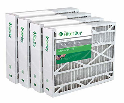 Picture of 21x27x5 Trane Perfect Fit BAYFTFR21M Aftermarket Furnace Filter/Air Filter - AFB Silver (Merv 8). (4 Pack)