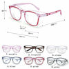 Picture of Protective Eyewear Safety Goggles Clear Anti-fog/Anti-Scratch Safety Glasses Men Glasses, Transparent Frame (Transparent & leopard)
