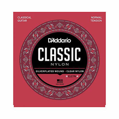 Picture of D'Addario EJ27N Student Nylon Classical Guitar Strings, Normal Tension