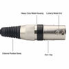 Picture of TISINO 3.5mm to XLR Cable Unbalanced 1/8 inch Mini Stereo Jack to XLR Male Adapter Microphone Cord - 6.6ft/2m