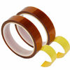 Picture of 2 Rolls 20mm X 33m 108ft Heat Vinyl Press Tape,Heat Resistant Sublimation Tape for Heat Transfer,High Temperature Tape for Electronics Masking,Soldering, Protecting Circuit Board