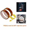 Picture of 2 Rolls 20mm X 33m 108ft Heat Vinyl Press Tape,Heat Resistant Sublimation Tape for Heat Transfer,High Temperature Tape for Electronics Masking,Soldering, Protecting Circuit Board