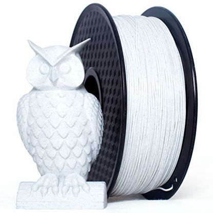 Picture of PRILINE PLA 1.75 3D Printer Filament, Dimensional Accuracy +/-0.03 mm, 1kg Spool,Marble