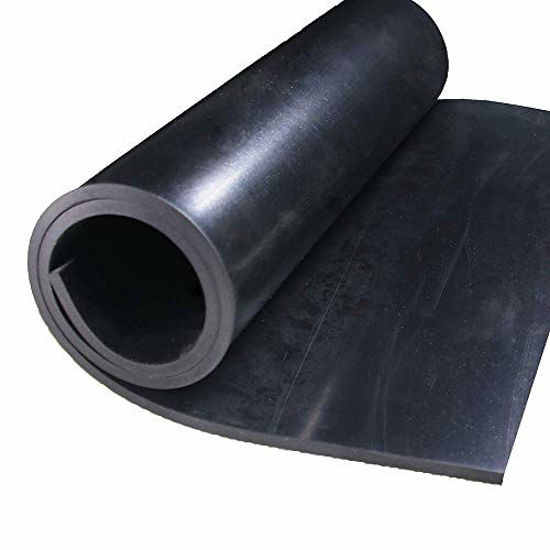 Crafts Seals Anti-Slip Flooring,Cushioning of Anti-Vibration .187 Neoprene Rubber Sheet Roll 3/16 Pads Thick x 12 Wide x 48 Long for DIY Gaskets 