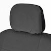 Picture of BDK PolyPro Car Seat Covers, Full Set in Solid Charcoal - Front and Rear Split Bench Protection, Easy to Install, Universal Fit for Auto Truck Van SUV