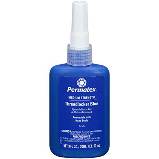 Picture of Permatex 24283 Medium Strength Threadlocker Blue, 90 ml