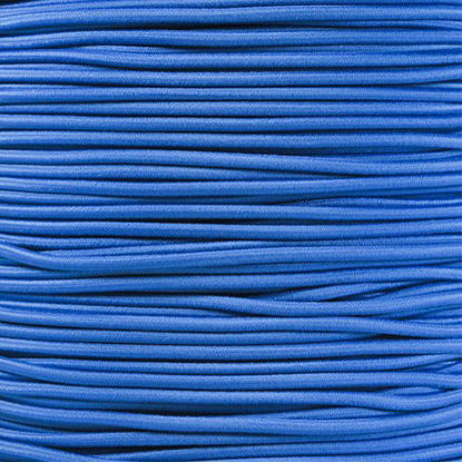 Picture of PARACORD PLANET Bungee Nylon Shock Cord 2.5mm 1/32", 1/16", 3/16", 5/16", 1/8, 3/8", 5/8", 1/4", 1/2 inch Crafting Stretch String 10 25 50 & 100 Foot Lengths Made in USA