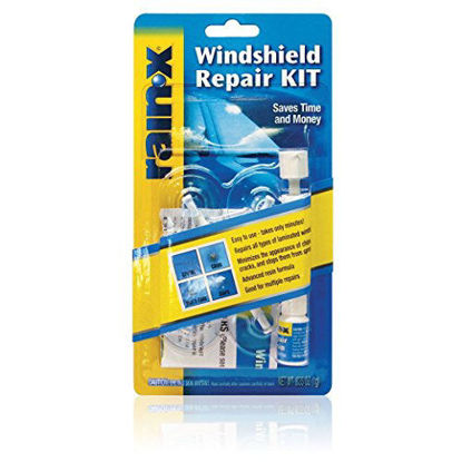 Picture of RainX Fix a Windshield Do it Yourself Windshield Repair Kit, for Chips, Cracks, Bulll's-Eyes and Stars (2)