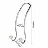 Picture of SAVORI Auto Hooks Bling Car Hangers Organizer Seat Headrest Hooks Strong and Durable Backseat Hanger Storage Universal for SUV Truck Vehicle 2 Pack (White)