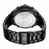 Picture of GOLDEN HOUR Heavy Stainless Steel Analog Digital Mens Watches Work Sport Waterproof Big Face Wristwatch Rose Gold Black