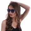 Picture of FEISEDY Vintage Square Cat Eye Sunglasses Women Fashion Small Cateye Sunglasses B2473 (003, 52)