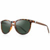 Picture of MERRY'S Polarized Sunglasses for Women Men Vintage Retro Classic Round Frame Aluminum Legs S8288 (Leopard&G15, 54)
