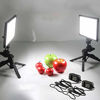 Picture of Viltrox 2 Sets Photography LED Video Light Lamp with Bi-Color 3300K-5600K, HD LCD Display Screen,CRI 95 for DSLR Table Photo Studio with Tripods