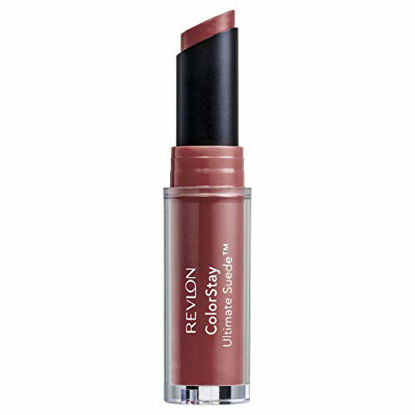 Picture of Revlon ColorStay Ultimate Suede Lipstick, Longwear Soft, Ultra-Hydrating High-Impact Lip Color, Formulated with Vitamin E, Runway (015), 0.09 oz