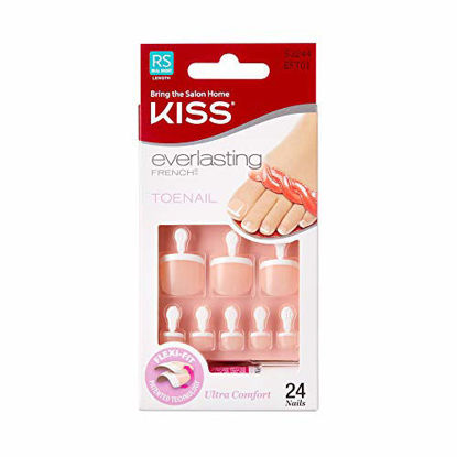 Picture of KISS Everlasting French Toenail Limitless Kit EFT01