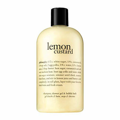 Picture of philosophy - lemon custard shower gel, 16 oz