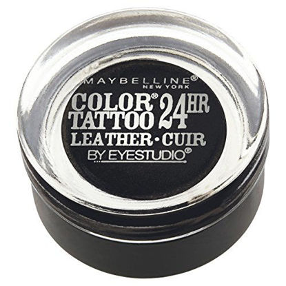 Picture of Maybelline New York Eyestudio ColorTattoo Metal 24HR Cream Gel Eyeshadow, Dramatic Black, 0.14 Ounce (1 Count)