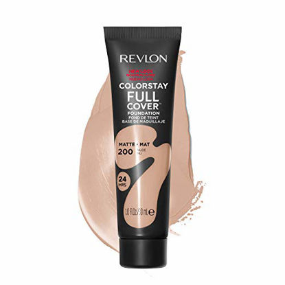 Picture of Revlon ColorStay Full Cover Foundation, Nude, 1.0 Fluid Ounce