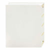 Picture of Magnetic Self-Stick 3-Ring Photo Album 100 Pages (50 Sheets), White