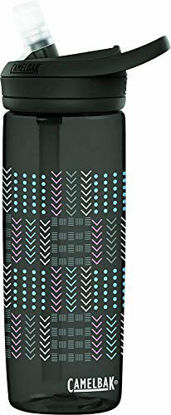 Picture of CamelBak eddy+ BPA Free Water Bottle, 20 oz, Quilt Geo