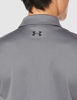 Picture of Under Armour Men's Tech Golf Polo , Graphite (040)/Black , X-Large Tall