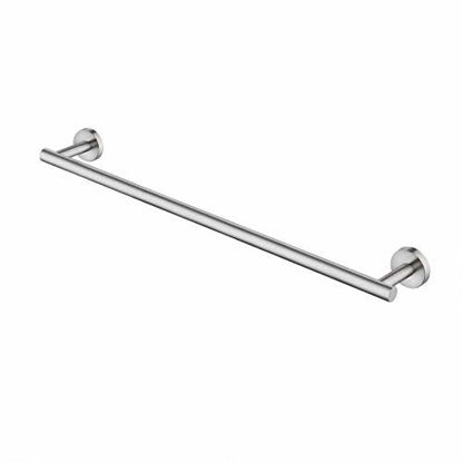 Picture of KES 23.6 Inches Towel Bar for Bathroom Kitchen Hand Towel Holder Dish Cloths Hanger SUS304 Stainless Steel RUSTPROOF Wall Mount No Drill Brushed Steel, A2000S60DG-2