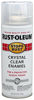 Picture of Rust-Oleum 7701830 - 6 PK Stops Rust Spray Paint, Enamel, 12 Fl. Oz. Aerosol Can, Gloss Crystal Clear (Pack of 6)