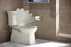 Picture of Kohler K-4636-96 Cachet Elongated Biscuit Toilet Seat, With Grip-Tight Bumpers, Quiet-Close, Quick-Release Hinges, Quick-Attach Hardware, No Slam Toilet Seat