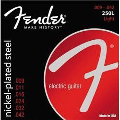 Picture of Fender 250L Nickel Plated Steel Electric Guitar Strings - Light