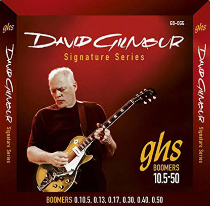 Picture of GHS Strings GB-DGG David Gilmour Signature Series, Nickel-Plated Electric Guitar Strings (.010 1/2-.050)