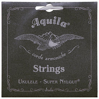 Picture of Aquila Super Nylgut AQ-107 Tenor Ukulele Strings - Low G - 1 Set of 4