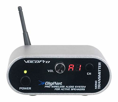Picture of VocoPro Mono Transmitter/Range Extender for Diginet Professional Wireless Audio System, XLR, DigiNet-MT (DigiNet-MT)